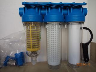 Filtr Hydra TRIO RAH-RL-CPP s vypouštěcím ventilem, na dešťovou vodu