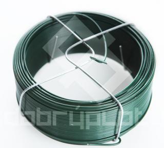Vázací drát PVC síla 1,0/1,4 mm , délka 50 m zelený