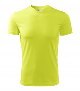 Dámské/pánské reflexní tričko AB reflex žluté velikost S