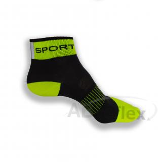 Ponožky reflexní  - žluté Velikost: 38-39