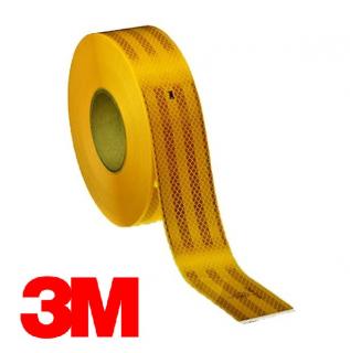 Reflexní samolepící páska 3M diamond grade žlutá