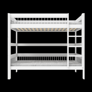 PATROVÁ POSTEL BREEZE 90X200, BÍLÁ