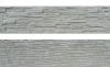 Betonový panel rovný oboustranný štípaný kámen 200 x 50 x 4,5 cm - přírodní