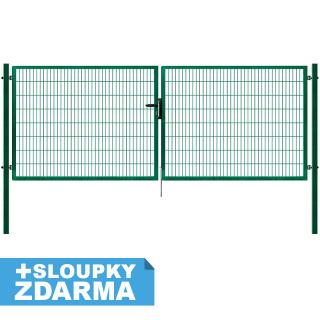 Brána Pilofor Super šířka 4090mm, svařovaný panel 50x200mm, FAB Výška v mm:: 1180 mm