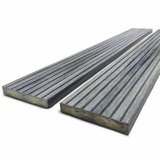 Dřevoplast WPC plotovka 70x11 mm, drážkovaná, rovná, greywood Délky: 1000 mm
