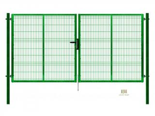 Ideal brána Pilofor Zn š. 4118 x v. dle výběru, se zámkem Výška v mm:: 1245 mm