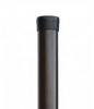 Plotový sloupek DAMIPLAST® poplastovaný Zn + PVC 48x1,5 mm, antracit, výška dle výběru Délka v mm:: 1800