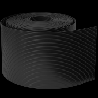 Stínící pás panelový 19cm x 15,5m Barva: černá