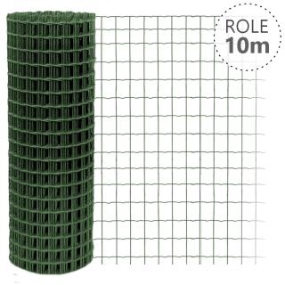 Svařované pletivo Pilonet Middle, oko 50 x 100mm, barva zelená, délka role 10 m Výška v mm:: 400 mm