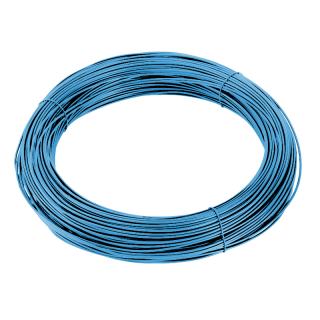 Vázací drát Zn+PVC 1,4/2,0 modrý - bm
