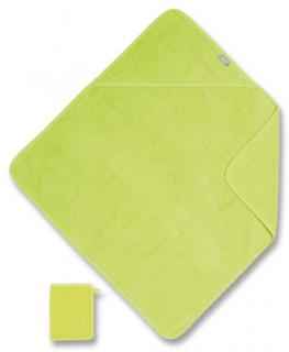 Koupací ručník s kapucou COOLAY - různé barvy Vert 1 - světlezelená