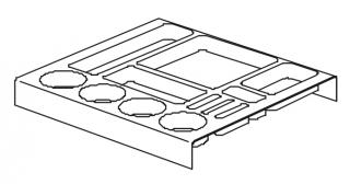 Příslušenství k psacímu stolu Paidi MARCO Přihrádka na pomůcky ke kontejneru