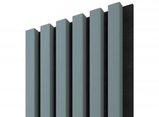 Dřevěný obklad - LINEA ACOUSTIC 6 kouřová modrá