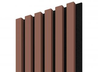Dřevěný obklad - LINEA ACOUSTIC 6 terakota
