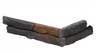 Rohový obklad Stegu - SIERRA 3 graphite