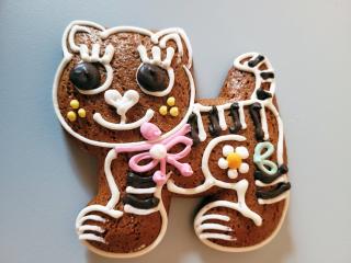 ZDOBENÝ PERNÍK - ZVÍŘÁTKA + varianty  Medový perník. Ruční práce. Handicraft. Obchodní název: Mourek PB 20 g (přírodní barviva)