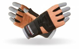 MADMAX rukavice Professional Natural Brown Velikost: XL