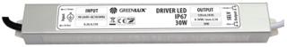 GREENLUX Elektronický transformátor DRIVER LED IP67 30W 12V GXLD008