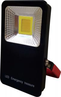 GREENLUX LED reflektor bateriový přenosný MCOB POCKET BATTERY 10W GXLR003