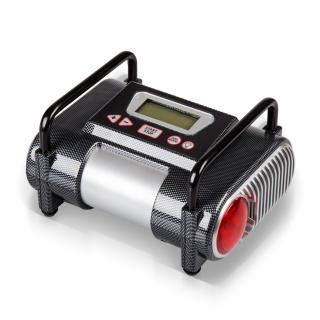 Kompresor auto 12V, automatický s LCD a světlem, 12V, 6,9bar