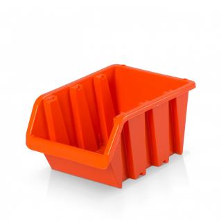 Plastový závěsný box rozměr 3 - oranžový