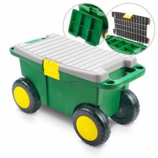 Umělohmotný zahradní vozík 55 x 26,5 x 29,5 cm