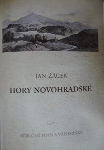 HORY NOVOHRADSKÉ – Jan Žáček