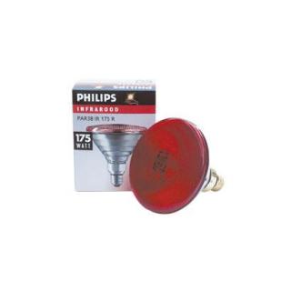 Infračervená žárovka Philips červená, 175 W PAR