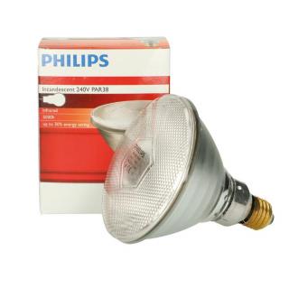 Infračervená žárovka Philips čirá, 100 W PAR