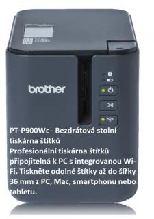 Leptací tiskárny BROTHER P-Touch