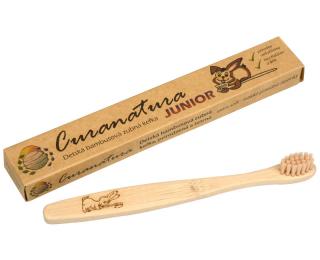 Bambusový zubní kartáček - Junior, Curanatura