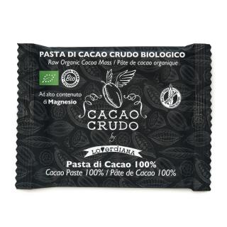 Cacao Crudo - Hořká čokoláda 100%, Raw & Bio 30g