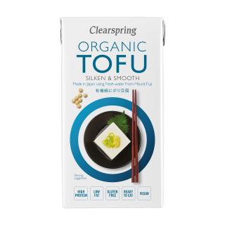 Hedvábné tofu, bio – Clearspring, 300g