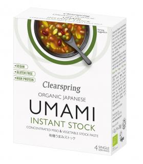 Instantní umami bujónová pasta, bio – Clearspring, 4x28g - AKCE