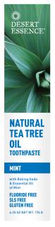 Pasta na zuby - MÁTA (Natural Tea Tree Oil Toothpaste — Mint)