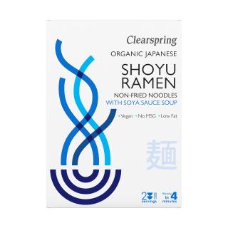 Shoyu Ramen - Japonská nudlová polévka se sójovou omáčkou, bio – Clearspring, 2 x 105g
