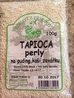 Tapioka perly 100 g
