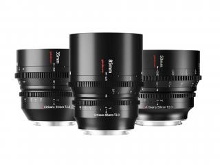 7Artisans SPECTRUM 35/50/85mm Cine objektivy KIT L-mount