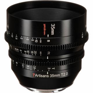 7Artisans SPECTRUM 35mm T2.0 Full Frame Cine objektiv Panasonic/Leica/Sigma (L Mount)