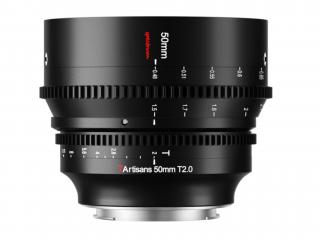 7Artisans SPECTRUM 50mm T2.0 Full Frame Cine objektiv (Canon EOS-R)