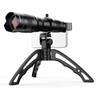 APEXEL Profesionální mobilní objektiv (Zoom 36x) +tripod