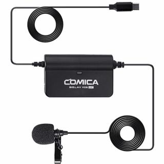 (BAZAR) Comica CVM-SIG.LAV V05 klopový mikrofon se zesilovačem (5m) s USB-C koncovkou