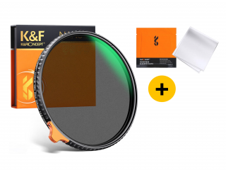 Black Mist 1/4 filtr s ND2-ND32 filtrem (2v1) Nano-X (49mm)  KF01.1808