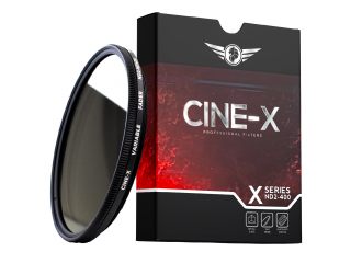 CINE-X variabilní ND filtr 2-400 neutrální šedý filtr (72mm)