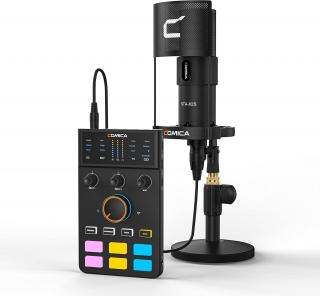 Comica Audio ADCaster C1-K1 Kit  Podcasty, živé vysílání, dabing ADCaster C1 + 1 mikrofon