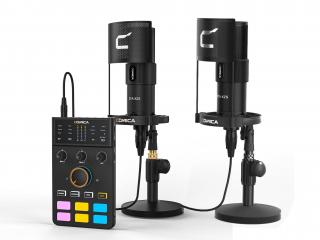 Comica Audio ADCaster C1-K1 Kit  Podcasty, živé vysílání, dabing ADCaster C1 + 2 mikrofony