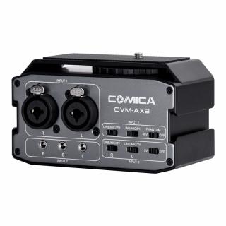 Comica Audio AX3 XLR/6,35mm/3,5mm mixer pro DSLR