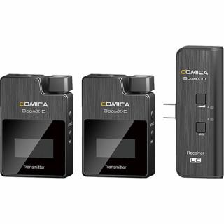 Comica BoomX-D UC2 - bezdrátové mikrofony pro smartphone, rozhovory a livestream