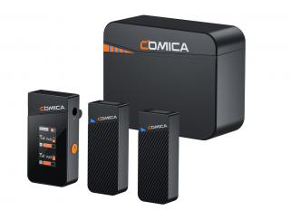 Comica Vimo C 2,4GHz bezdrátové mikrofony pro kameru, smartphone, PC  Comica Vimo C3 s dokovací stanicí