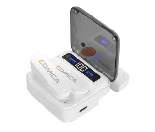 Comica Vimo S (UC) 2,4G bezdrátové klopové mikrofony pro Smartphone a tablety  Varianta pro USB-C (bílá)
